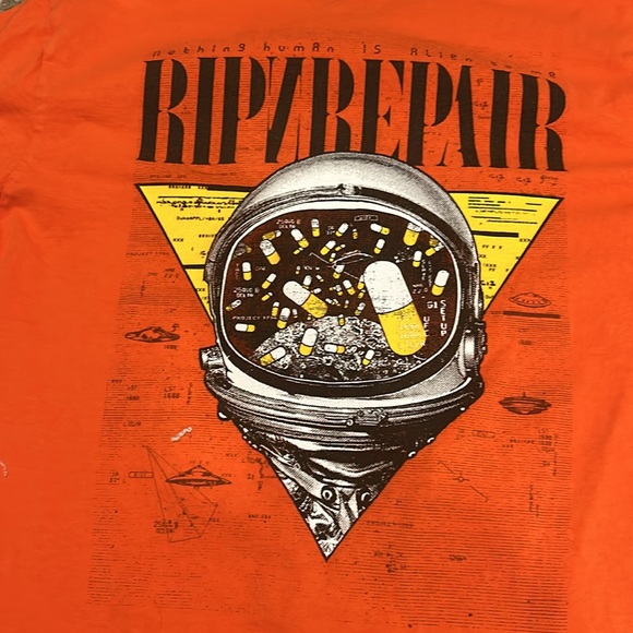 RIPNREPAIR COTTON T-SHIRT - Picture 6 of 7